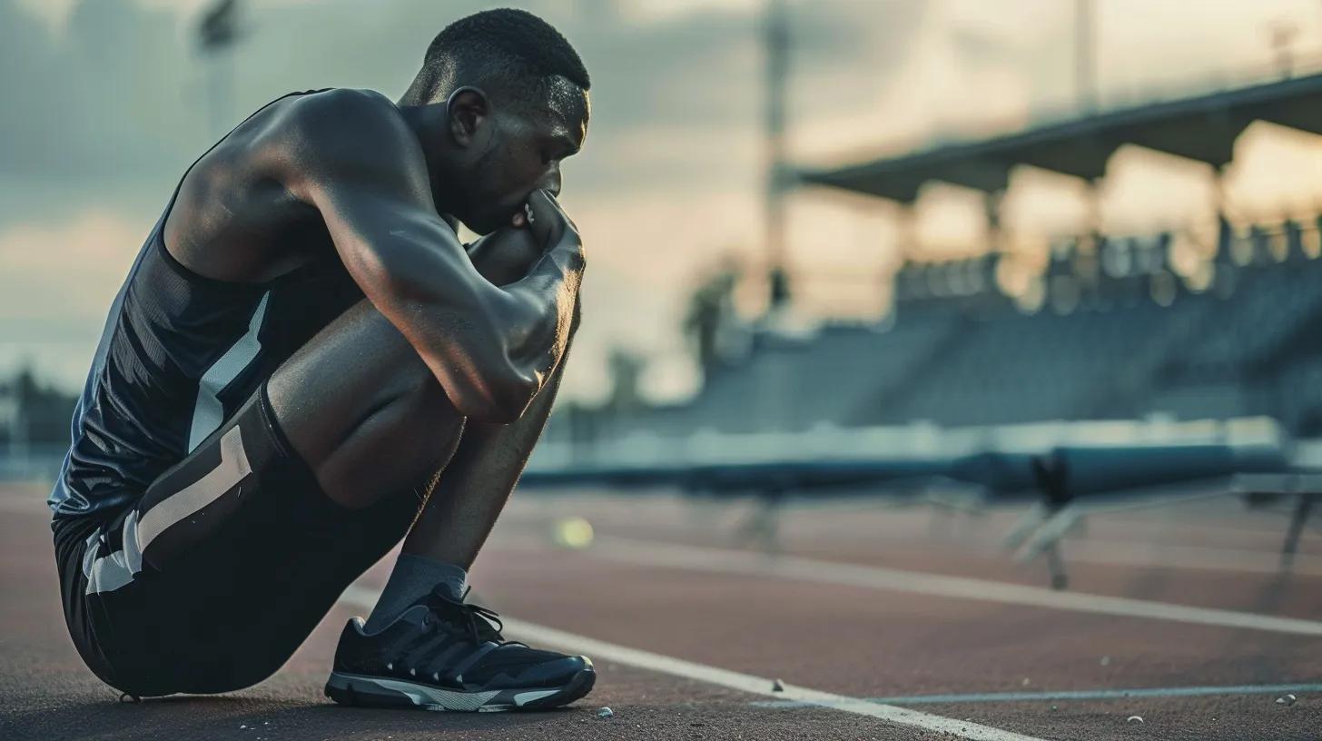 athlete recovering